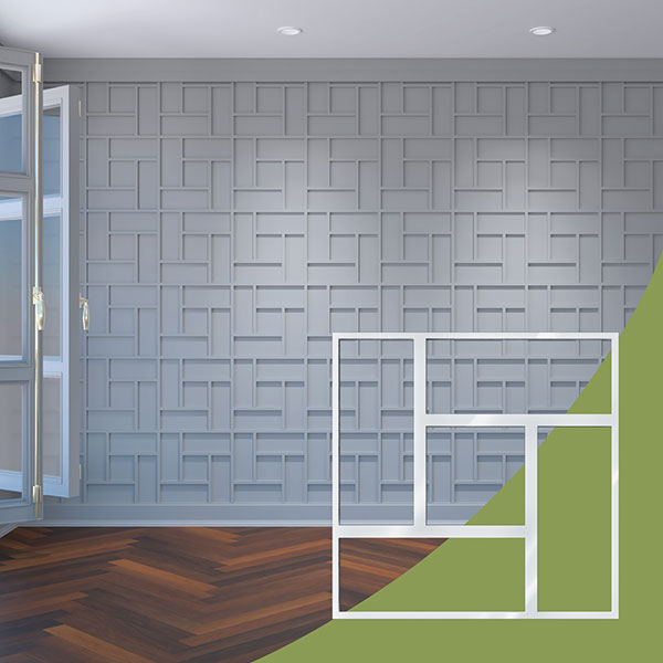 Ekena Millwork WALA16X16X0125SHFWH