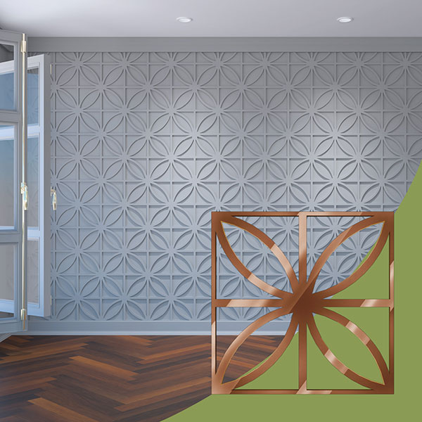 Ekena Millwork WALA16X16X0125SWNBR