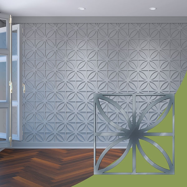 Ekena Millwork WALA16X16X0125SWNDG