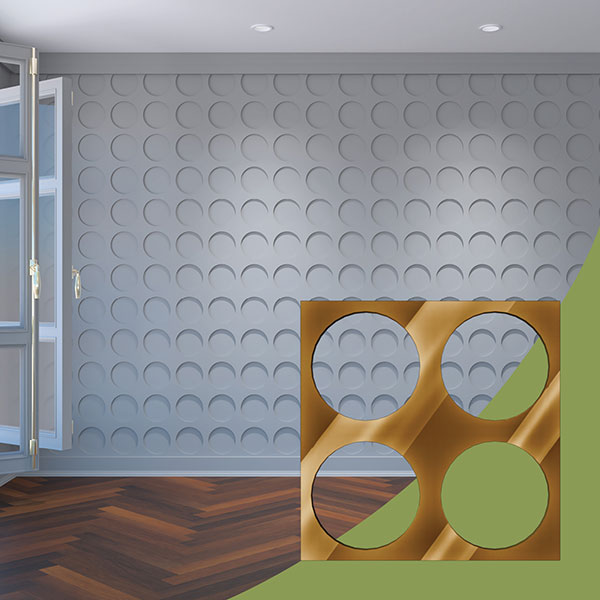 Ekena Millwork WALA16X16X0125WEMGO
