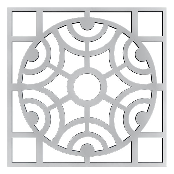 Ekena Millwork WALA16X16X0125WLTGR