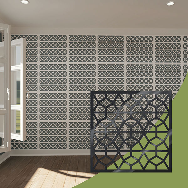 Ekena Millwork WALA24X24X0125AKRBL