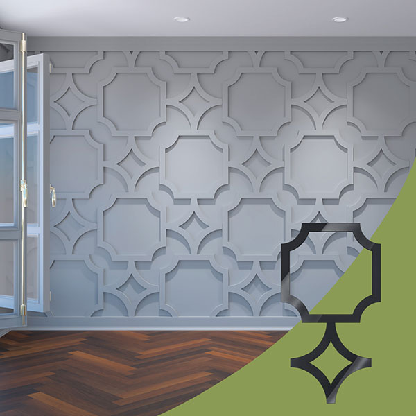 Ekena Millwork WALA24X24X0125ANDBL