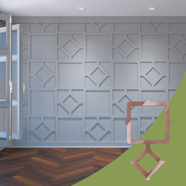 Ekena Millwork WALA24X24X0125ARCRG