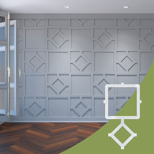 Ekena Millwork WALA24X24X0125ARCWH