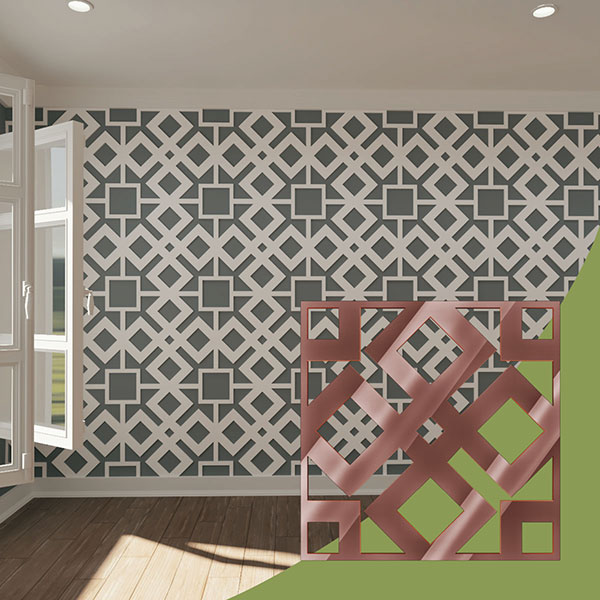 Ekena Millwork WALA24X24X0125BLERG