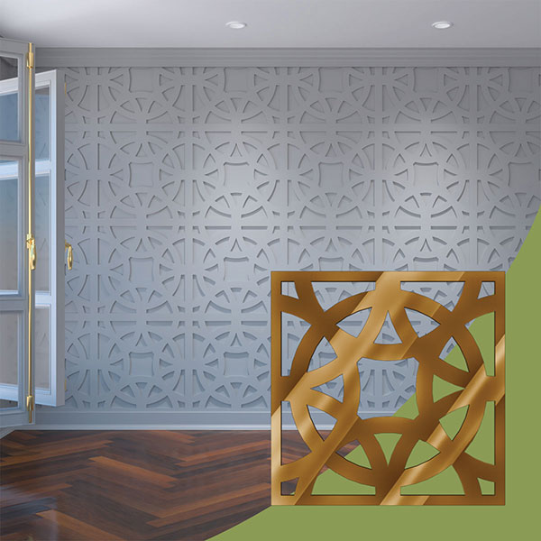Ekena Millwork WALA24X24X0125BNEGO