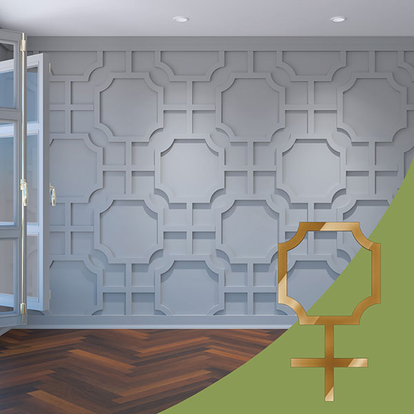 Ekena Millwork WALA24X24X0125BRDGO