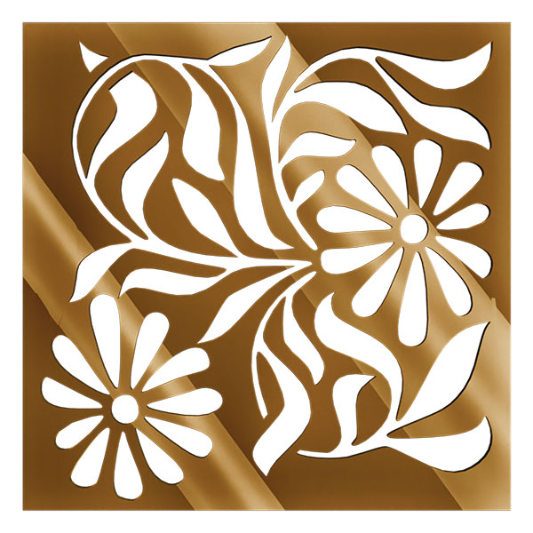 Ekena Millwork WALA24X24X0125BRTGO