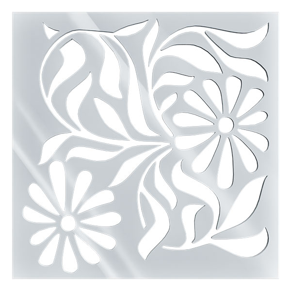 Ekena Millwork WALA24X24X0125BRTWH