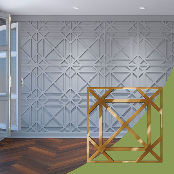 Ekena Millwork WALA24X24X0125BUXGO