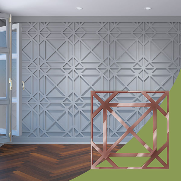 Ekena Millwork WALA24X24X0125BUXRG