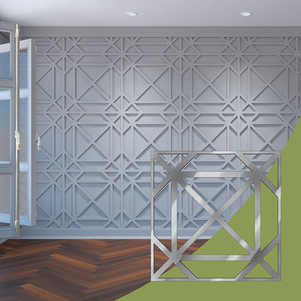 Ekena Millwork WALA24X24X0125BUXSV