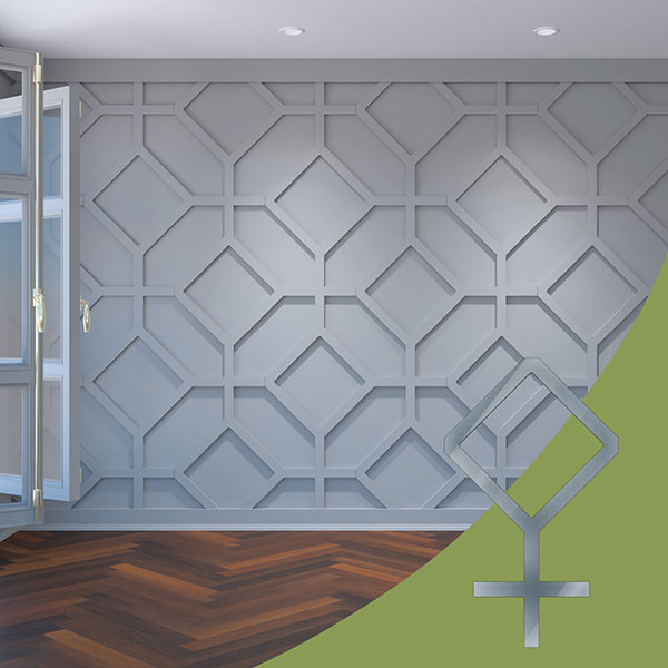 Ekena Millwork WALA24X24X0125CAMDG
