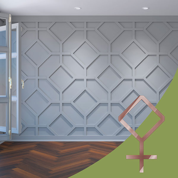 Ekena Millwork WALA24X24X0125CAMRG