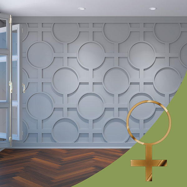 Ekena Millwork WALA24X24X0125CHFGO