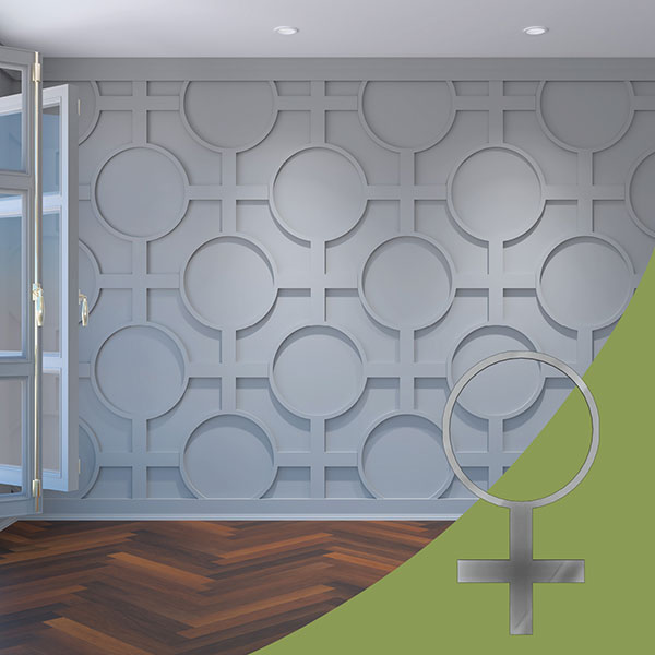 Ekena Millwork WALA24X24X0125CHFGR