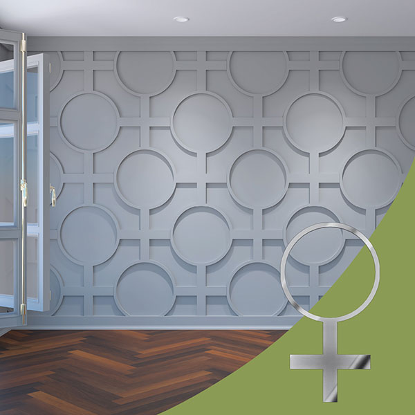 Ekena Millwork WALA24X24X0125CHFSV