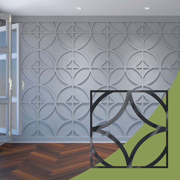 Ekena Millwork WALA24X24X0125CROBL