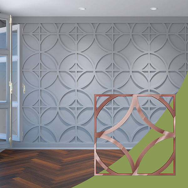 Ekena Millwork WALA24X24X0125CRORG