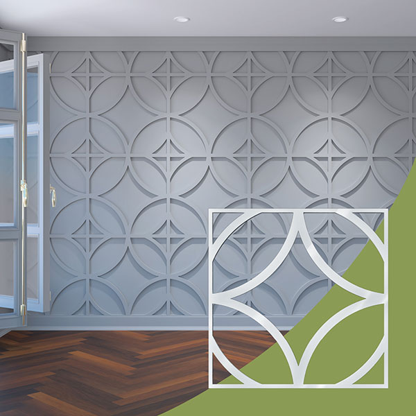 Ekena Millwork WALA24X24X0125CROWH