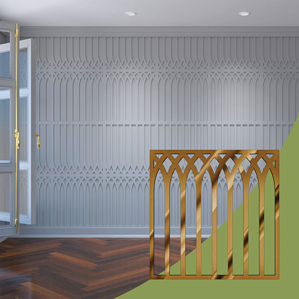Ekena Millwork WALA24X24X0125CRPGO