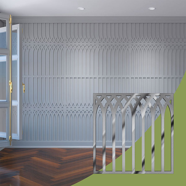 Ekena Millwork WALA24X24X0125CRPSV