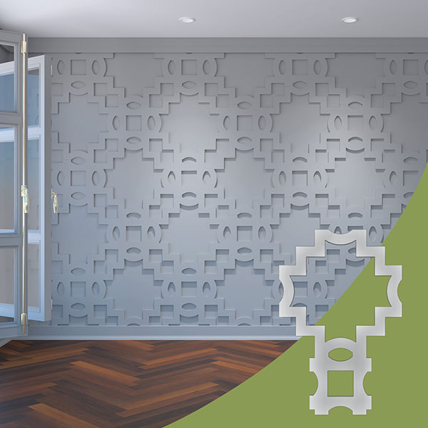 Ekena Millwork WALA24X24X0125CRVGR