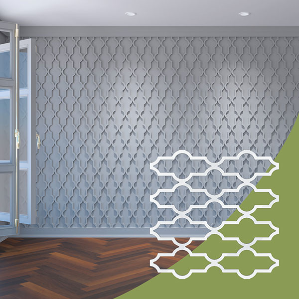 Ekena Millwork WALA24X24X0125CSBWH