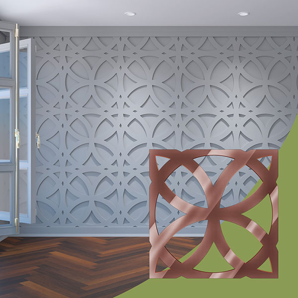 Ekena Millwork WALA24X24X0125DVNRG