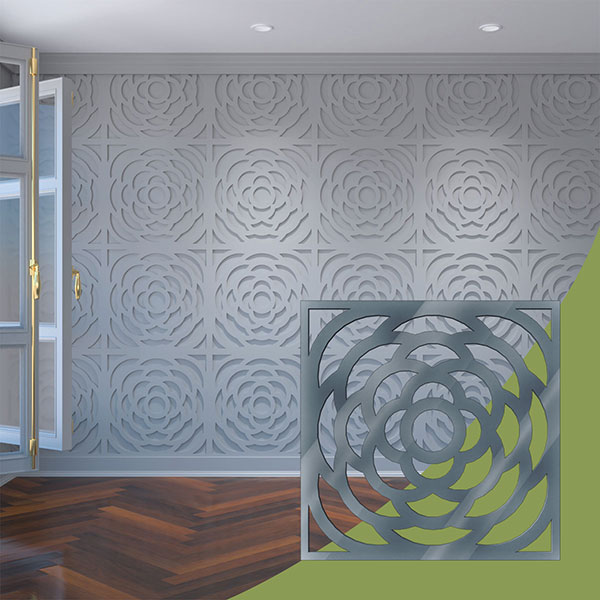 Ekena Millwork WALA24X24X0125EBGDG
