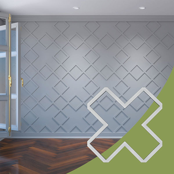 Ekena Millwork WALA24X24X0125FLRGR