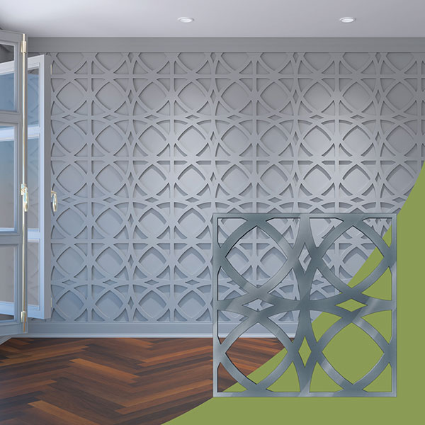 Ekena Millwork WALA24X24X0125FLTDG