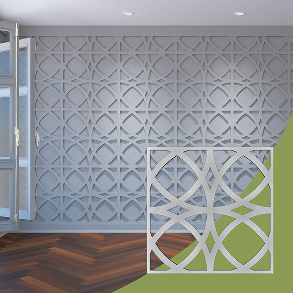 Ekena Millwork WALA24X24X0125FLTGR