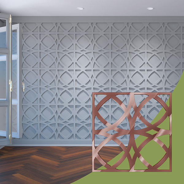 Ekena Millwork WALA24X24X0125FLTRG