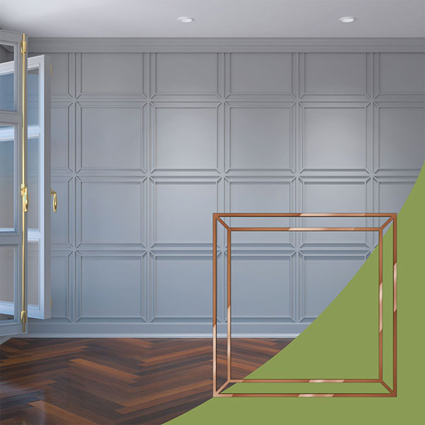 Ekena Millwork WALA24X24X0125FPYBR