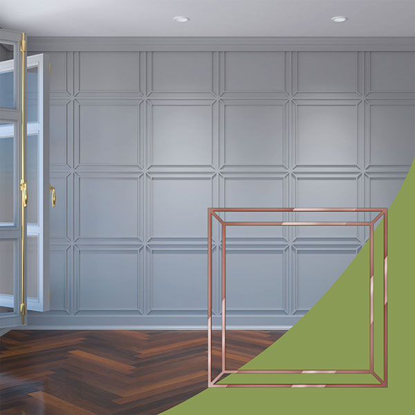 Ekena Millwork WALA24X24X0125FPYRG