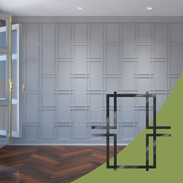 Ekena Millwork WALA24X24X0125GBYBL