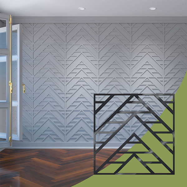 Ekena Millwork WALA24X24X0125GCTBL