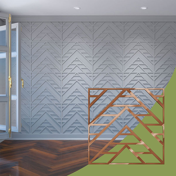 Ekena Millwork WALA24X24X0125GCTBR