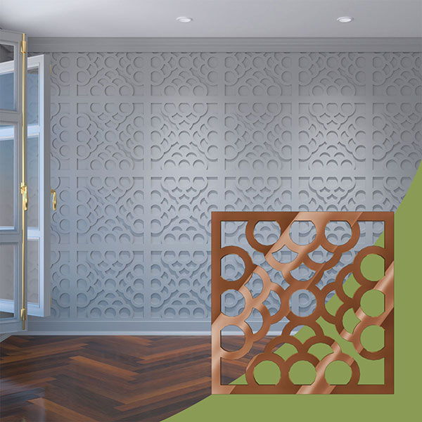Ekena Millwork WALA24X24X0125GLNBR