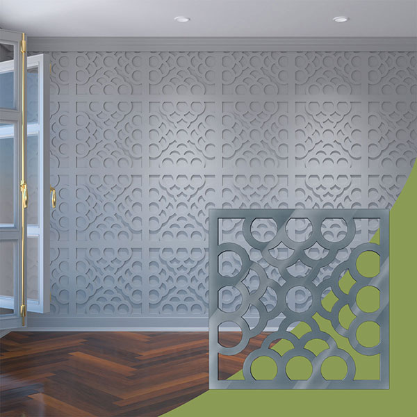 Ekena Millwork WALA24X24X0125GLNDG