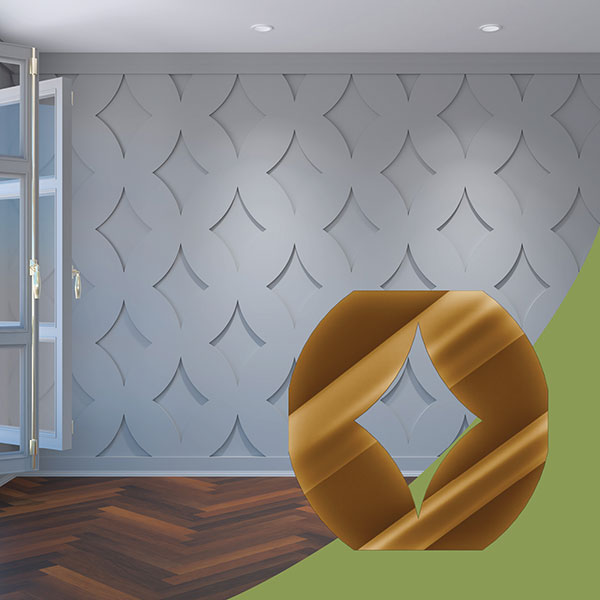 Ekena Millwork WALA24X24X0125GSHGO