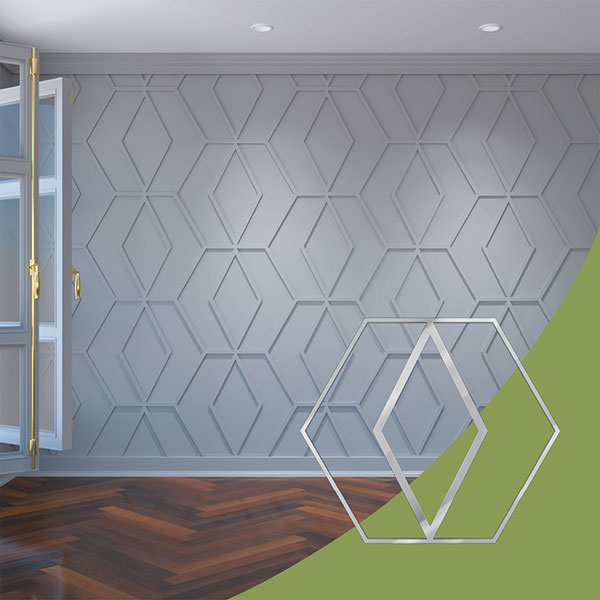 Ekena Millwork WALA24X24X0125HRESV
