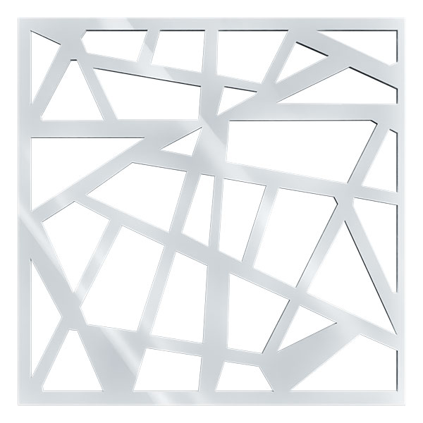 Ekena Millwork WALA24X24X0125HSBWH