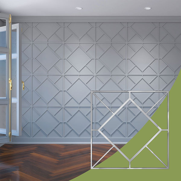 Ekena Millwork WALA24X24X0125HSNSV