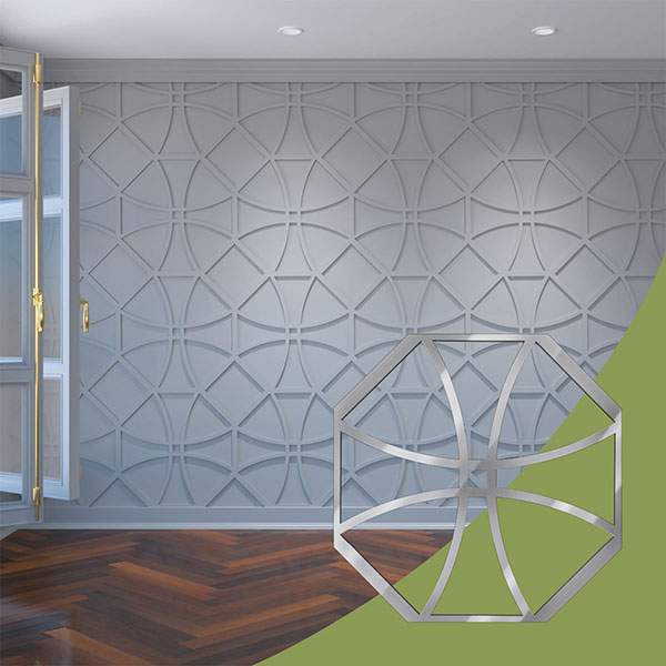 Ekena Millwork WALA24X24X0125HWLSV