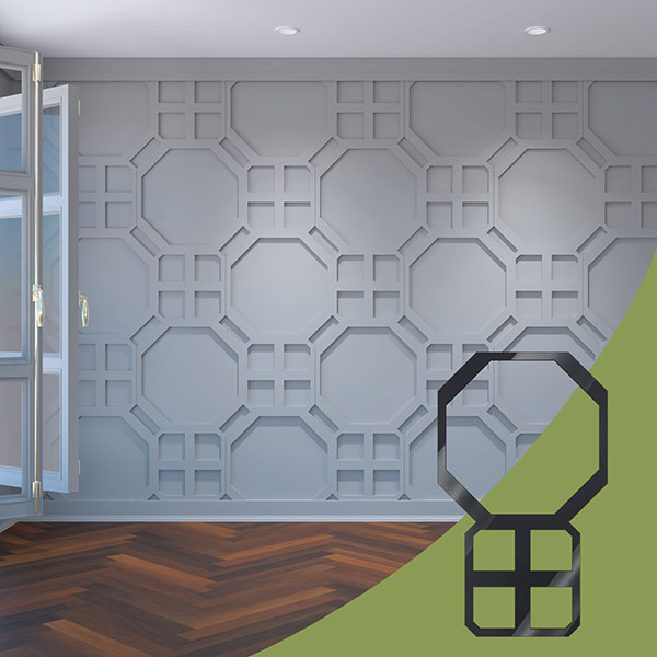 Ekena Millwork WALA24X24X0125JHNBL