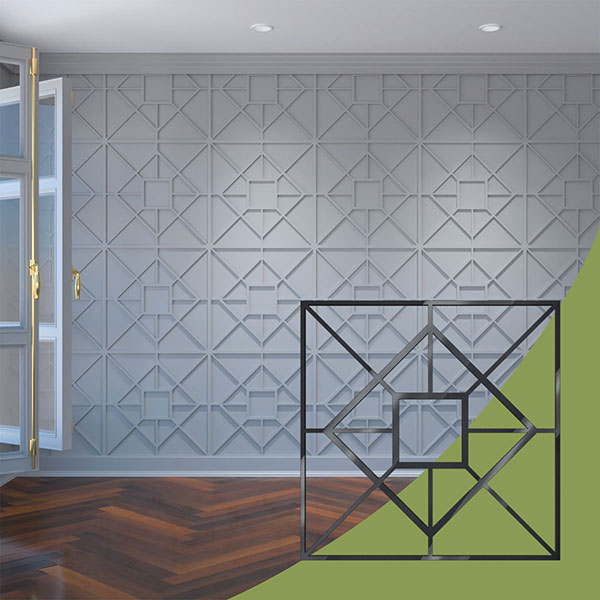 Ekena Millwork WALA24X24X0125JTNBL