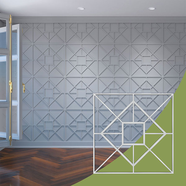 Ekena Millwork WALA24X24X0125JTNGR
